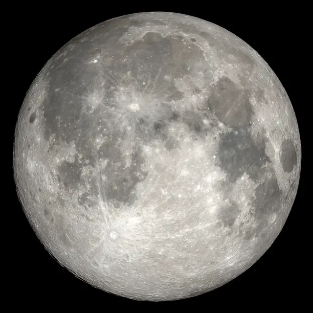 ماه در شب ۳ آبان ۱۴۰۵ — بدر (ماه کامل)